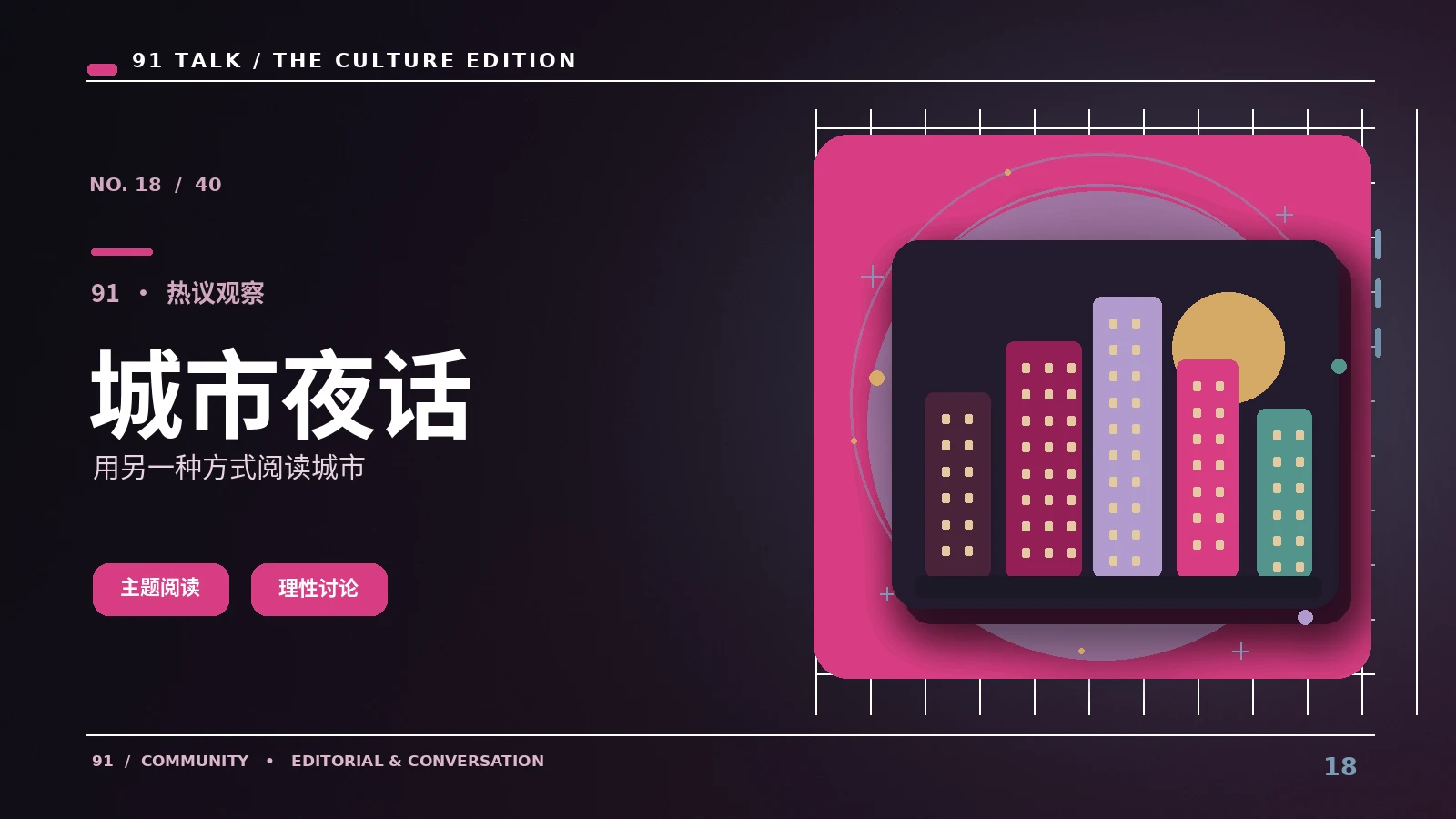 城市夜间活动的声音与秩序